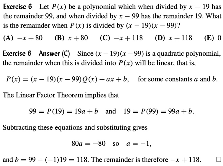 Polynomials多项式