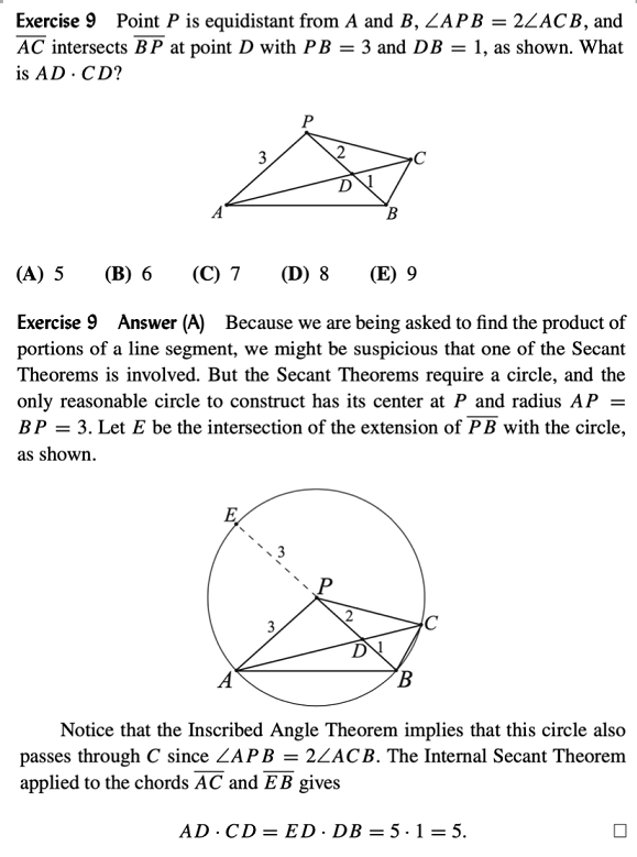 Circle Theorem圆定理