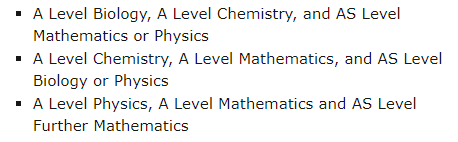 剑桥大学物理院校录取要求