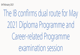 紧随其后！IB官方给出2021年5月IB考试最新安排！