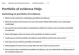 关于学习证据集Portfolio of Evidence常见问题，Alevel课程CAIE官方解答来啦～